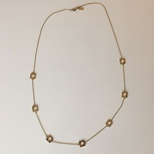 Kate Spade Logo Station Long Necklace